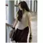 Thái Lan Đẹp Nhỏ Camisole Bên Trong Trận Đấu Nữ Mùa Hè Bên Ngoài Mặc Cổ Chữ V Tính Khí Ôm Vừa vặn Đáy