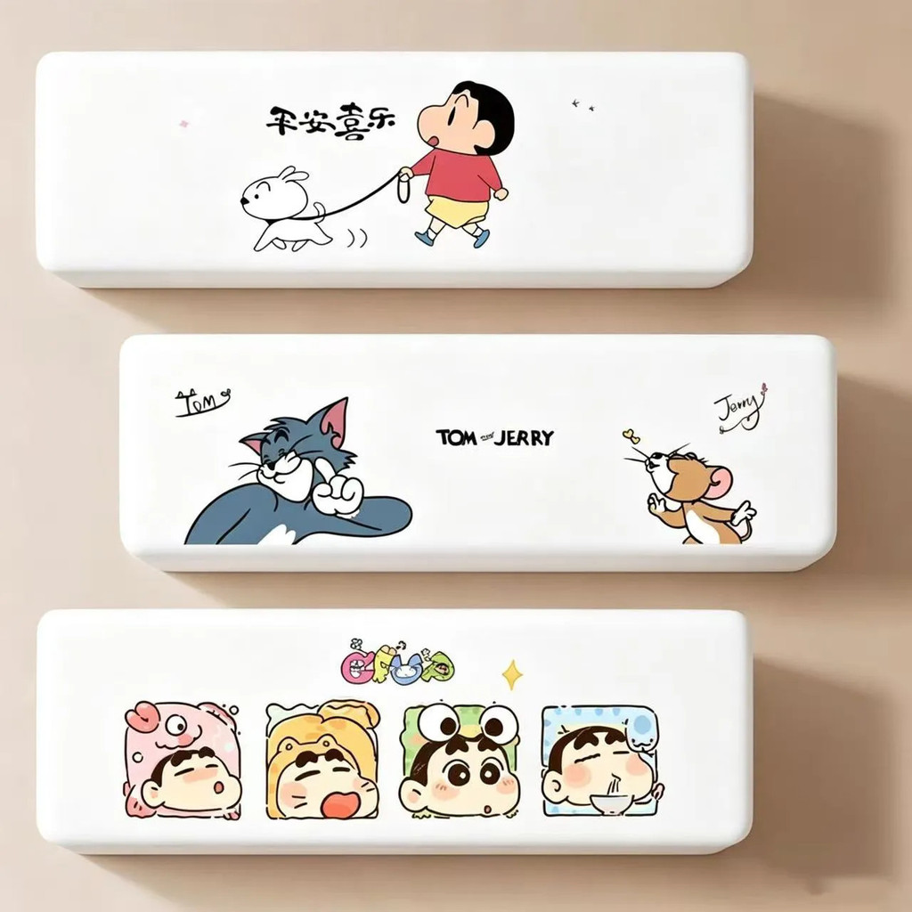 Crayon Shin-Chan Phòng Ngủ Trẻ Em Phòng Khách Điều Hòa Không Khí Dễ Thương Điều Hòa Cá Tính Miếng Dán Trang Trí Chống Thấm Nước Hoạt Hình