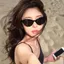 2025 Phiên Bản Hàn Quốc Cao Cấp Cảm Giác Mắt Mèo Kính Mát Nữ Hot Girl Retro Chụp Ảnh Đường Phố Kính Mát Bảo Vệ Tia Cực Tím Kỳ Nghỉ