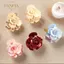 PNPIA- Sweet Camellia Rose Acetate Vuốt Tóc Dòng Hoa Vuốt Kẹp INS Hợp Thời Trang Kẹp Tóc Cho Nữ Bé Gái Phụ Kiện Tóc