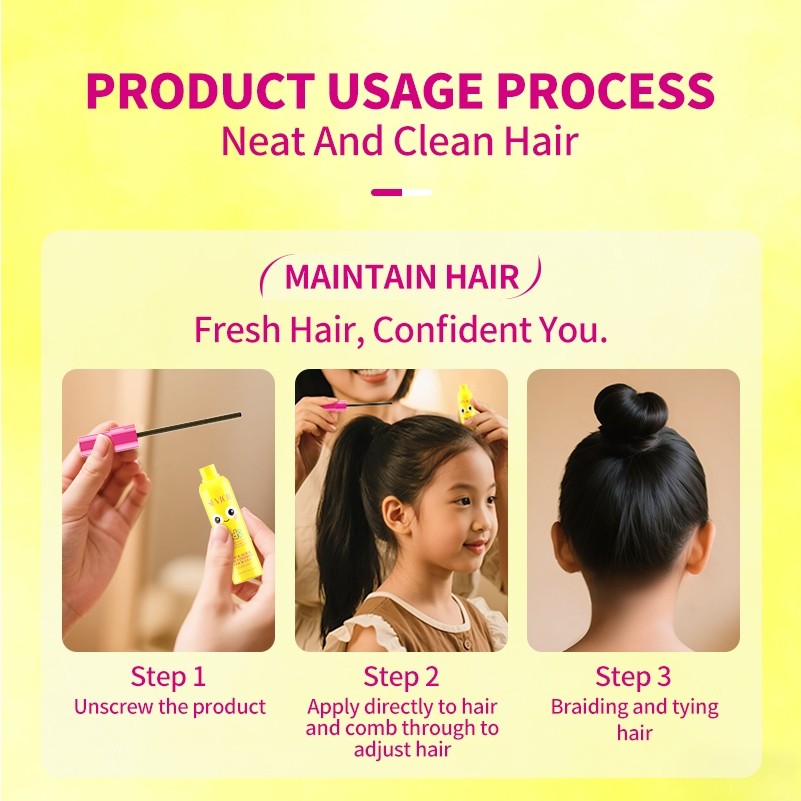 SEVICH Children Broken Hair Finishing Stick 40ml Gel tạo kiểu tóc lâu trôi