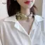 AqToCna Xuân Thu Kẹo N Và Dài Nhỏ Khăn Lụa Cho Nữ Buộc Tóc Cổ Tay Túi Thắt Lưng Mùa Hè Ne Chảy Khăn AqToCna