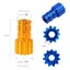 PYCOU Xe Đạp Crank Remover, Giá Đỡ Dưới Công Cụ Nắp Vít Cờ Lê Quay Dụng Cụ Loại Bỏ, Công Cụ Nắp Cánh Tay Cao Cấp Cờ Lê Vít Chắc Chắn Crankset Dụng Cụ Sửa Chữa XTR M9100