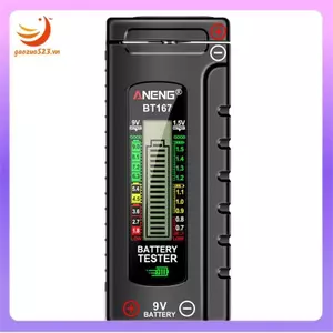 Máy dò mức pin BT167 Máy kiểm tra pin đa năng & Máy kiểm tra pin chính xác Đa chức năng Đo nhanh Công cụ kiểm tra đo lường chính xác