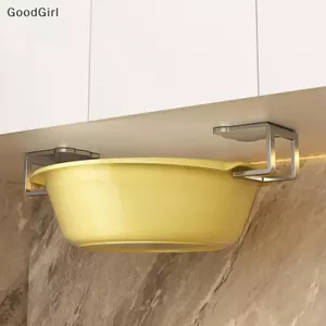 Giá đỡ miếng bọt biển bằng thép không gỉ Bồn rửa tự dính Thoát nước Bọt biển sấy Ras Kệ lưu trữ nhà bếp Móc treo tường Người tổ chức VN