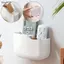 Lưu trữ treo tường Ra Bộ sắp xếp đa chức năng Hộp lưu trữ điều khiển từ xa cho TV Điều hòa không khí Cắm điện thoại Giá treo VN