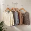 HNKMP Nữ Dệt Kim Băng Lụa Mùa Hè Nhẹ Rỗng Thiết Kế Thời Trang Sequin Đeo Vai Đầu Qua Vai Quấn Vai.