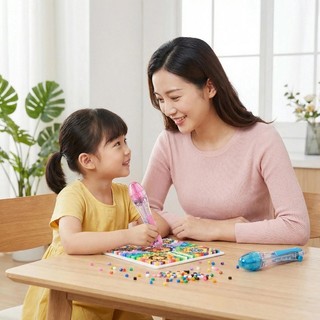 Doudou Dot Loại Đẩy Doudou Bút Chất Liệu Gói Tay Tự Làm Dụng Cụ Phụ Trợ Ba Chiều Fusion Bean Xếp Hình Nạp Lại Gói Chơi IER6