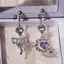 Tweeduj Nhiều Màu Sắc Thời Trang Zircon Bướm Trái Tim Thép Không Gỉ Bụng Nút Nhẫn Nữ Rốn Xuyên Nhẫn Gợi Cảm Cơ Thể Trang Sức Quà Tặng VN