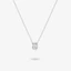 FANCIME "Cam kết của chúng tôi" Cặp đôi Dây chuyền bạc Sterling