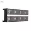 apill Locking Terminal Strip 400A 600V Dây đa năng hai hàng Đi dây dễ dàng cho phân phối đường hầm công nghiệp (4 chữ số (4004))