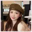 JRP Cotton Nữ Mũ Nồi Mùa Đông Mũ Vintage Pháp Kẻ Sọc Top Mũ Họa Sĩ Mũ Thu Đông Phố Hình Bát Giác Mũ Nồi JRP