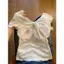 Áo thun ngắn tay Design Sense Back Hollow dành cho nữ Nơ mùa hè có miếng đệm ngực Sweet Hot Girl Slim-Fit Slimmer Look Short Top