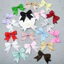 PYCOU 10 Chiếc Nơ Ruy Băng Hai Lớp, Nhiều Màu Sắc Satin DIY Thủ Công Satin Nơ Miếng Dán, Trang Trí Quần Áo Handmade Trang Trí May Vá
