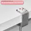 MỚI Có Thể Điều Chỉnh Xoay Được Bàn Có Thể Tháo Rời Cạnh Lưu Trữ Móc Văn Phòng Máy Tính Để Bàn Trường Văn Phòng Học Sinh Túi Nước Móc Chai SKY