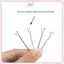 JRP 50 Chiếc Nữ Vàng Kẹp Tóc Kẹp Tóc Kiểu Tóc Dụng Cụ Tạo Kiểu Tóc Hairgrip Hình Chữ U Barrette Kẹp Tóc Cho Nữ Phụ Kiện Tóc JRP