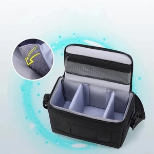 Túi đựng máy ảnh SLR chuyên nghiệp dành cho nhiếp ảnh gia Chống sốc / Đệm dày, Nhiều ngăn tháo rời