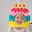 Mũ Sinh Nhật Trang Trí Dự Tiệc Đạo Cụ Bánh Hộp Quà Tặng Trẻ Em Mũ Mũ Selfie Dress Up Nỉ Mặt nạ Mũ Đội Đầu26060313