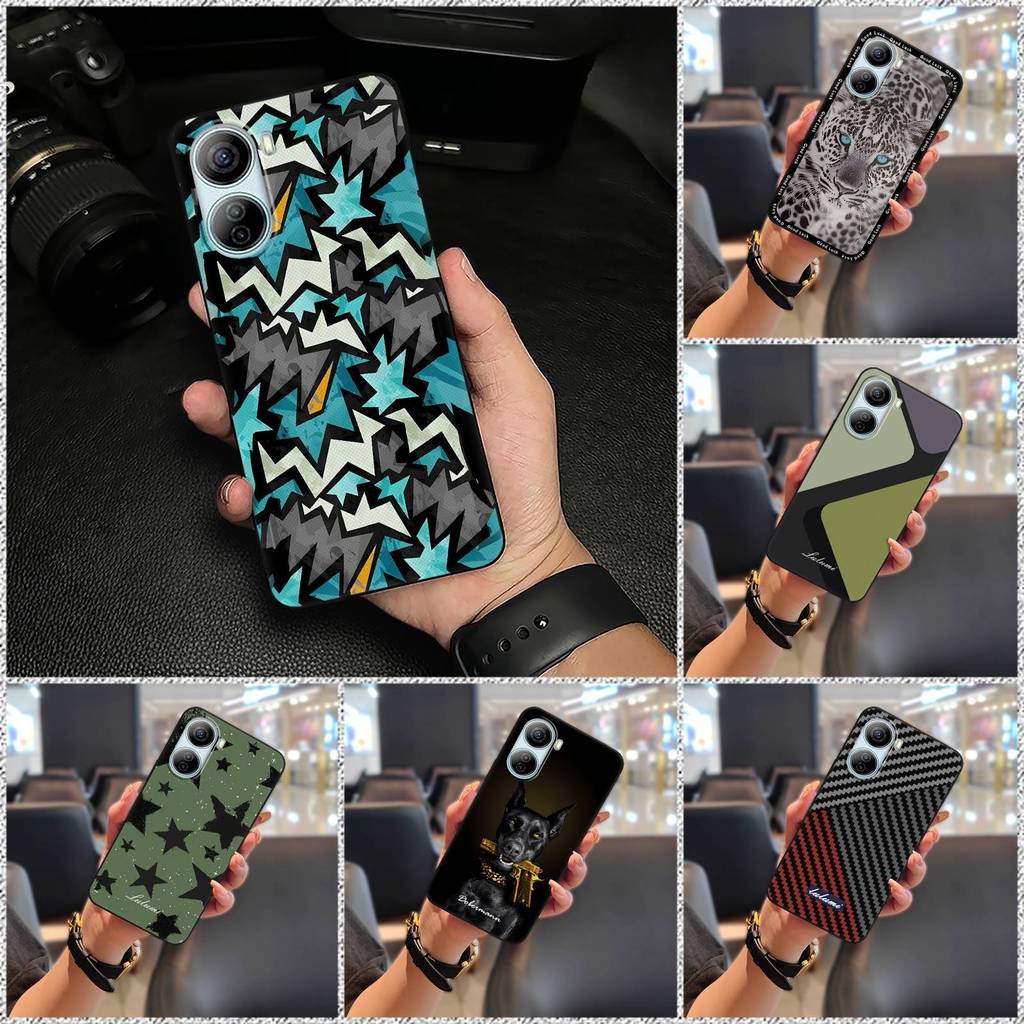 Graffiti Dễ Thương Ốp lưng ZTE Libero 5G IV / Nubia Ivy Chống Thấm Nước Bảo Vệ Túi Điện Thoại Chống Sốc Bọc Toàn Bộ Vỏ Mềm Ốp Lưng Hoạt Hình Thiết Kế Thời Trang Chống Bụi Bẩn Bền