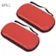 apill Dpofirs 2 CÁI Túi đựng cứng di động Hộp bảo vệ Shell Travel cho Đĩa trò chơi Console 1000 2000 và các phụ kiện khác (Màu đỏ) [trò chơi điện tử]