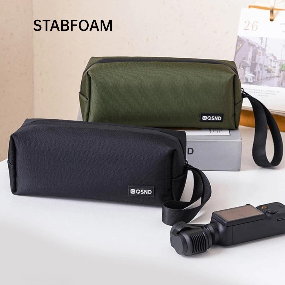 Túi đựng máy ảnh STABFOAM, Camera hành động có tay cầm, Vỏ lưu trữ vải 600D chống nước cho DJI Pocket 3 / 4 dành cho du lịch