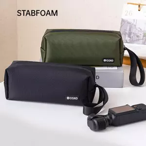 Túi đựng máy ảnh STABFOAM, Camera hành động có tay cầm, Vỏ lưu trữ vải 600D chống nước cho DJI Pocket 3 / 4 dành cho du lịch