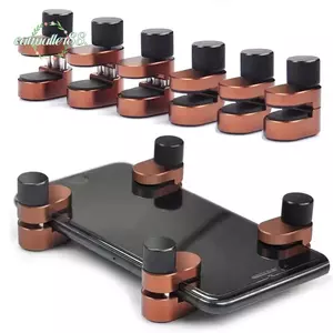 CATMALLER88 4 Kẹp cố định màn hình Lcd, Sửa chữa dụng cụ cầm tay Kẹp màn hình điện thoại di động, Giá đỡ màn hình hợp kim nhôm có thể điều chỉnh đa năng cho
