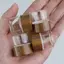 JRP Cà Phê Đậu Ống Thủy Tinh Với Dụng Cụ Gỗ Ống Đóng Chai Bảo Quản Ngũ Cốc Bằng Gỗ Kín Kín Kín Hộp JRP