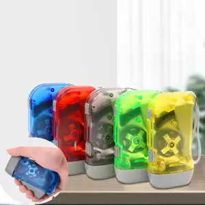 ECK 1 Hộ Gia Đình Cầm Tay Tự Tạo Đèn Pin Sạc Ngoài Trời Ban Đêm Cắm Trại Chống Mưa Di Động Đèn LED Chiếu Sáng Đèn Pin HOT