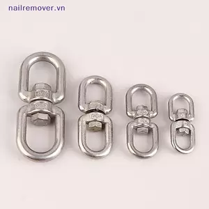 1Pc M4 M5 M6 M8 Xoay Vòng Đa Năng 8 Hình Dạng Tháo dỡ Dây Xích Dây Lo Kết Nối Bule Thép Không Gỉ 304 MỚI