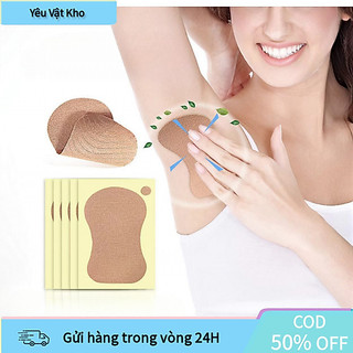 【COD】Miếng dán mồ hôi nách màu da cho nam nữ với chất liệu cotton tự nhiên, thấm hút tốt và ngăn ngừa ố vàng áo hiệu quả