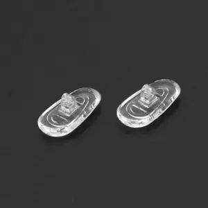 AqToCna 25 Cái / bộ Miếng Đệm Mũi Silicon Cho Kính Miếng Lót Mũi Mềm Kính Chống Trơn Trượt Miếng Lót Mũi Dụng Cụ Chăm Sóc Mắt Phụ Kiện Kính Mắt AqToCna