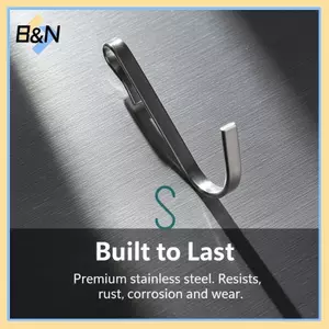 B & N 6 Chiếc Chụp Trên Kẹp Móc Tủ Dây Kệ Giá Đỡ Nhựa Mạnh Móc Kẹp Cho Bồn Rửa Grate Tổ Chức Nhà Bếp.