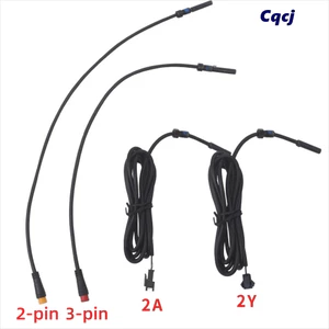 Cảm biến phanh xe đạp điện CQCJ, Chiều dài 35 / 150cm 2A / 2Y Phanh đầu cuối Dây cảm ứng từ tính, phích cắm 2Pin / 3Pin thường mở nguồn- Công tắc điện Xe đạp điện Xe tay ga Ebike