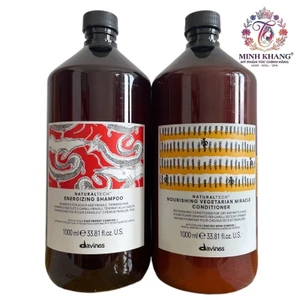 Dầu gội Davines chống rụng tóc Energizing + Dầu xả trường thọ Renewing 1000mlx2 [ MK ]