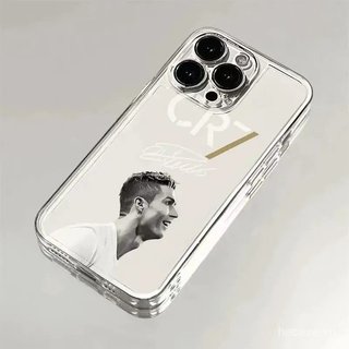 Ốp Điện Thoại Trong Suốt Phong Cách Mới Không 7 Cậu Bé Bóng Đá Thích Hợp Cho iPhone 12 13 14 15 Promax 16 17 Promax xr xs 11promax 12promax 13pro 14pro Ốp Chống Sốc Linh Hoạt
