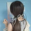 NKSFX Ruy Băng Barrettes, Kẹp Đầu Lưng Phong Cách Nữ Tính Cổ Tích Barrettes, Thiết Kế Nơ Barrettes Nữ Barrettes