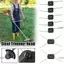 CAST 1 Cái Đầu Tông Đơ Dây, Dây Điện Weed Eater Đầu Thay Thế, Thép Bền 5.5 Mm Weed Wacker Đầu Cho Tông Đơ Cỏ Không Dây