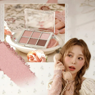 2aN Sáu Màu Phấn Mắt Tấm Ánh Sáng Hàng Ngày Trang Điểm Đa Năng Màu Rendering Powder Trang Điểm Mắt