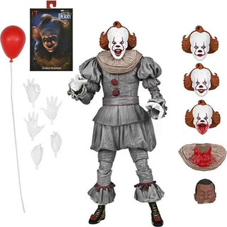 NECA Stephen King 's IT Pennywise Chú hề nhảy múa Ultimate 7 "Chào mừng bạn đến với Nhân vật hành động PVC của Derry Pennywise