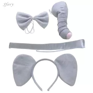 Tai Voi Băng Đô Mũi Nơ Đuôi Dây Buộc Tóc Đạo Cụ Ảnh Cho Sân Khấu Biểu Diễn Lễ Hội Lễ Hội Anime Đảng Trang Phục