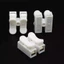 Bộ 5 Đầu Nối Nhanh Đầu Cuối Đẩy Loại 2 Trong 2 Ra Đầu Nối Đèn LED Chống Cháy 2 Bit