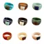 Vòng tay Acrylic FUJIOU, Vòng tay rộng không đều chống nhòe Bohemian, Sáng tạo Phong cách Châu Âu Thiết kế thiểu số Dopamine Retro Vòng tay bé gái