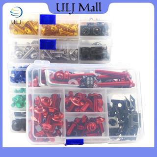 ULJ 177PCS Xe Máy Hợp Kim CNC Fairing Bolt Vít Đai Ốc Bộ Dành Cho GSXR 600 750 1000 K1-K8 Z750 Z900 Z1000 Z800 400 300.
