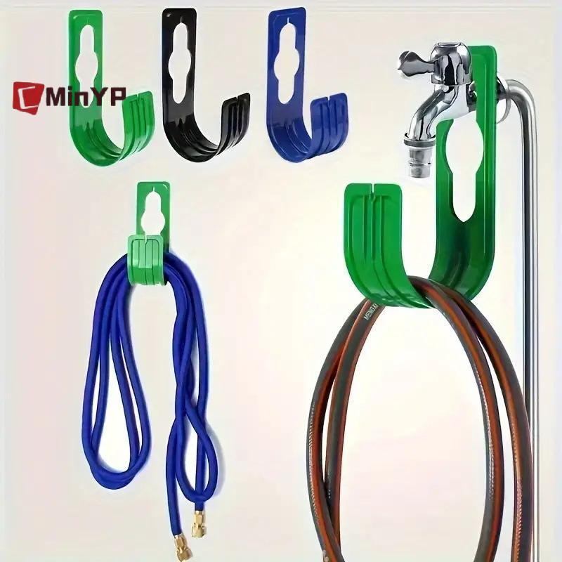 CMinYP Ống Nước Ngoài Trời Tổ Chức Treo Tường Vòi Vườn Giá Đỡ Cuộn Braet Cho Sân Tiện Lợi Lưu Trữ Vinh Quang