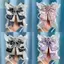 AMBU Itabag Trang trí, Phụ kiện nơ dài Streamers pha lê ItaBag, Trang sức thủ công Kawaii Thắt nơ Gothic Cánh thiên thần Túi nơ Mặt dây chuyền Phụ kiện Cosplay