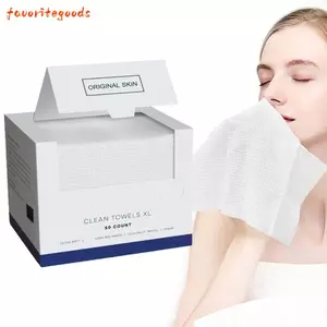 Khăn mặt FAVORITEGOODS, Khăn lau mặt dùng một lần sạch sẽ, Khăn lau mặt Cotton siêu mềm Hot Biobased Chăm sóc da mặt