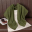 Khăn trùm đầu vải lanh Cotton BRBRAA, Khăn quàng cổ vuông màu trơn 90x90cm, Phụ kiện túi ngủ nữ mềm mại thoáng khí thời trang