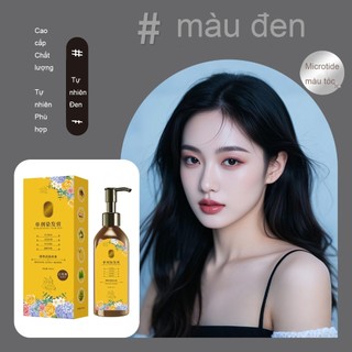 Dầu gôị nhuộm tóc 300ml thực vật tự nhiên không làm hỏng tóc.  nhuộm tóc thảo dược giảm tóc bạc và giúp tóc chắc khỏe