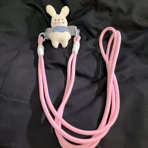 Dây buộc điện thoại di động thỏ dễ thương, Dây đeo chéo đa năng phong cách mới phù hợp với dây đeo treo chắc chắn